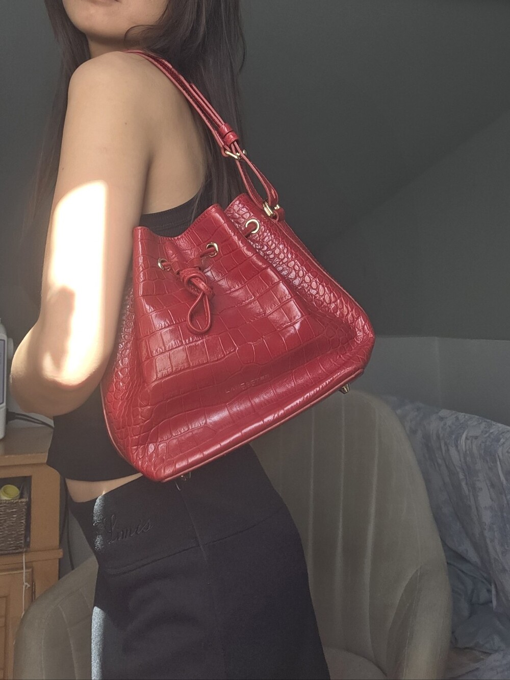 Lancaster Red Bag - Picture 2 of 8